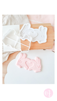 Stamp + Cortante MANITOS CORAZON Mickey - buy online