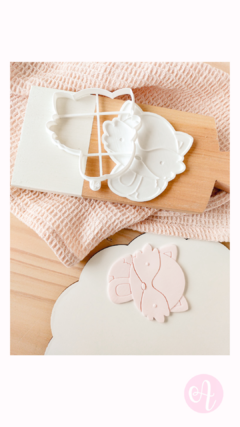 Cortante + Stamp Mapache Woodland Muy Alfon en internet