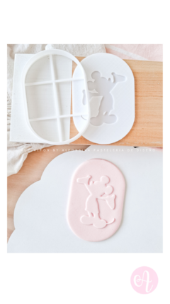 Stamp + Cortante Mickey SILUETA Muy AlfoN - buy online