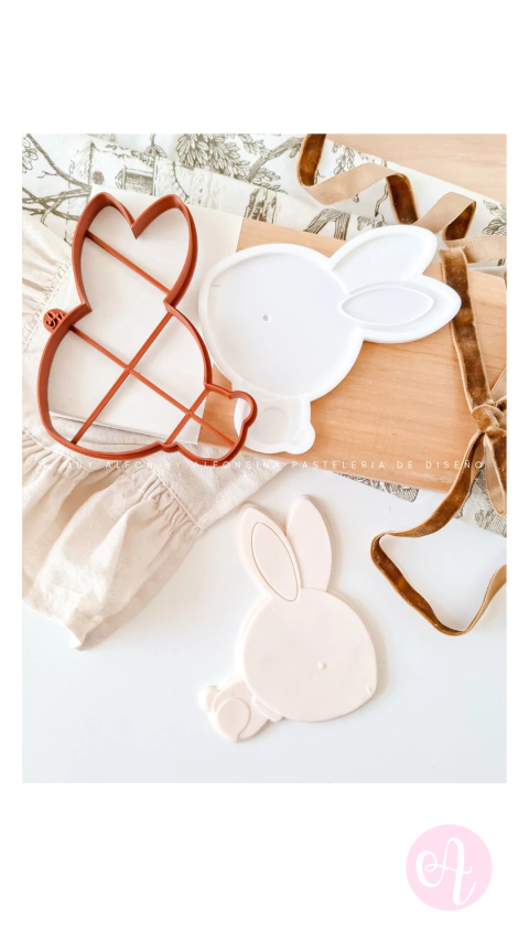 Stamp + Cortante Conejo Muy Alfon de COSTADO - comprar online