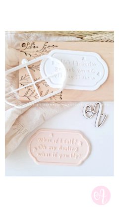 Stamp + Cortante WHAT IF L FALL? Winnie Pooh en internet