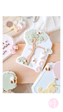 Stamp + Cortante ARBOL Winnie Pooh Muy Alfon - comprar online