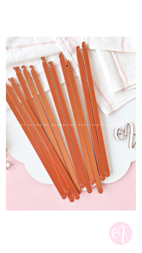 Set 6 Niveladores Edición Vintage Cobre Muy Alfon - buy online