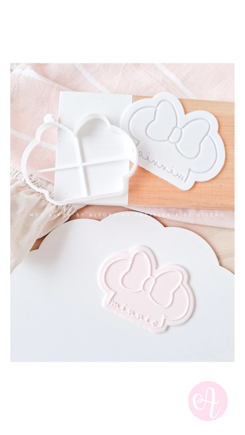 Stamp + Cortante Orejitas MINNIE - comprar online