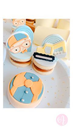 Set Cortantes + Stamps Blippi Mini Pasteleria on internet