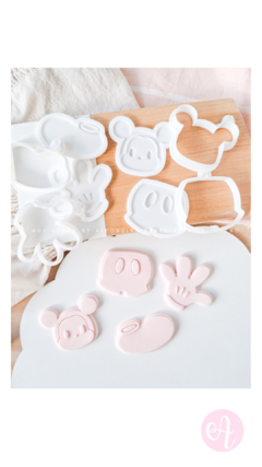 Set Stamps + Cortantes Mini Pasteleria MICKEY ACCESORIOS - buy online