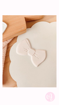 Cortante + Stamp Moño - comprar online