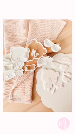 Cortante + Stamp Oso Coco Magico Papá - buy online