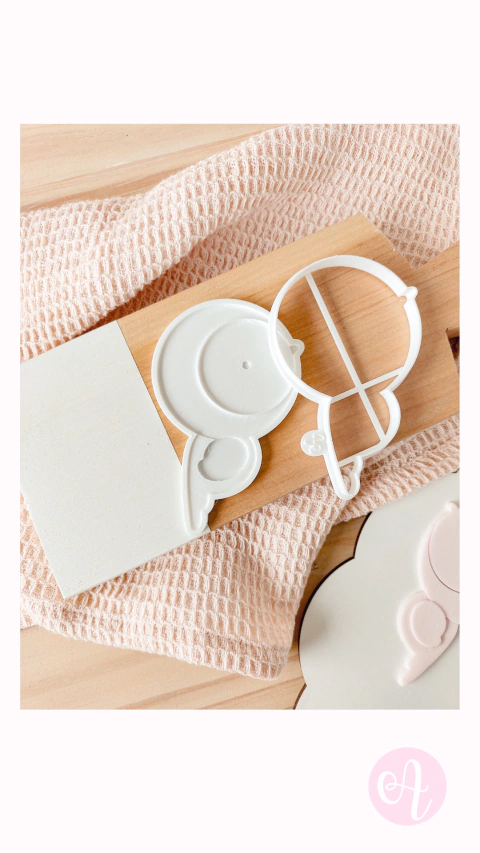 Cortante + Stamp Pajarito Woodland Muy Alfon