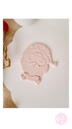 Stamp + Cortante Papa Noel Muy Alfon Sentado - buy online