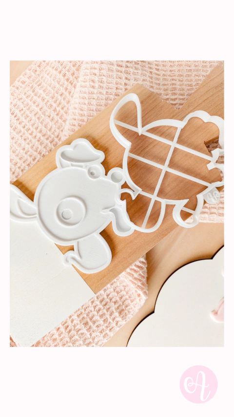 Cortante + Stamp Perrito Coco