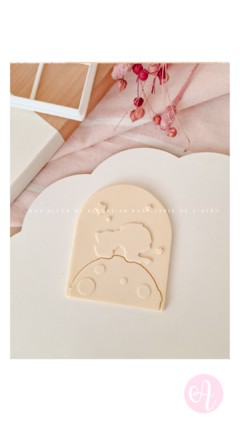 Stamp + Cortante Silueta Principito Luna - buy online