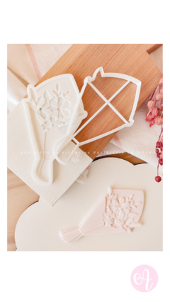 Stamp + Cortante Ramo Shabby