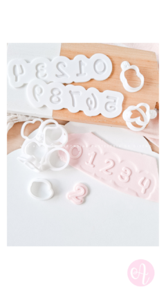REGLAS Stamps + Cortantes NUMEROS Mickey MEDIANOS - buy online