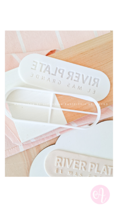 Stamp + Cortante RIVER PLATE El Mas Grande - comprar online