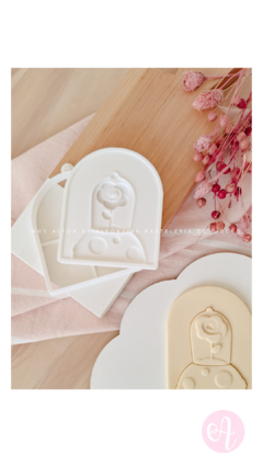 Stamp + Cortante Rosa Principito