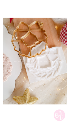 Stamp + Cortante Rosca Lazo Navidad - buy online