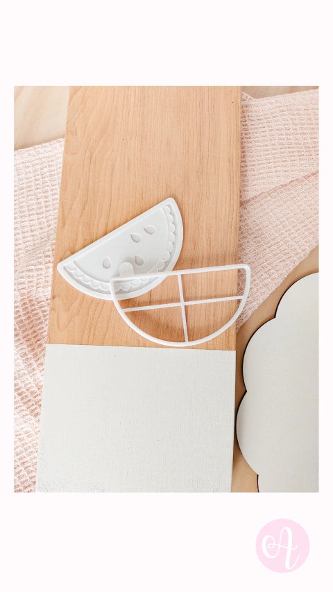 Cortante + Stamp Sandia Tropical