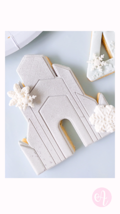 Set Cortante + Stamp Castillo Frozen x 2 - comprar online