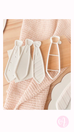 Set Cortantes + Stamp Corbatas Papá