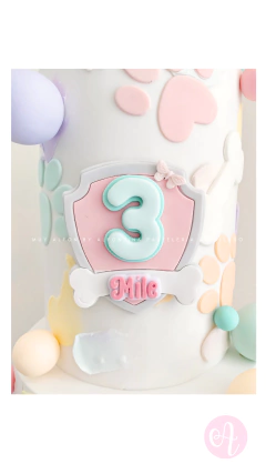 Set Stamps + Cortantes Escudo Paw Patrol LIBRE - comprar online