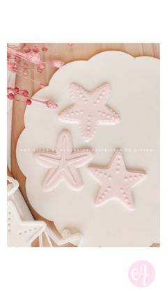 Set Stamps + Cortantes Estrellas De Mar x 3 - buy online