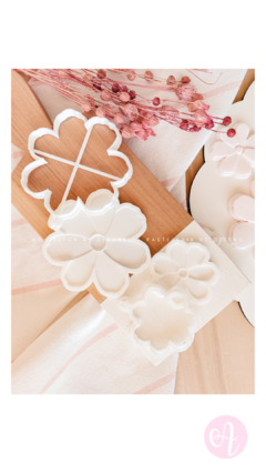 Set Stamps + Cortantes Margaritas Muy Alfon