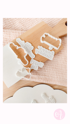 Set Mini Stamps + Cortantes Cumpleaños