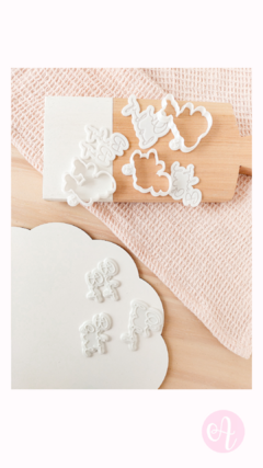 Set Mini Stamp + Cortantes Baby en internet