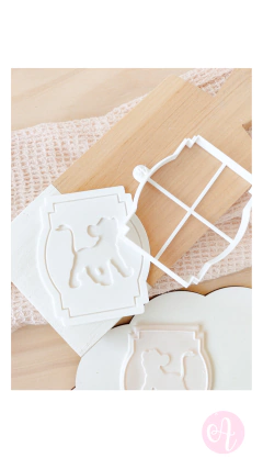 Stamp + Cortante Silueta Simba