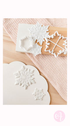 Set Cortante + Stamp Copos Nieve - online store