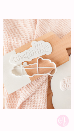 Cortante + Stamp Mi Bautismo