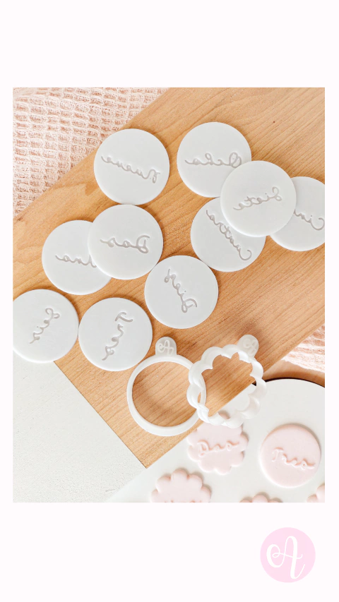 Set Stamps Numeros + Cortantes