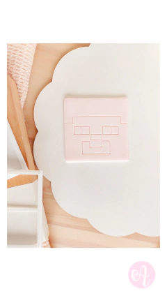 Cortante + Stamp Steve Minecraft - comprar online