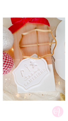 Stamp + Cortante Sweet Christmas