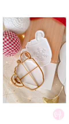 Stamp + Cortante Tacita Navidad - buy online