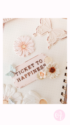 Cortante + Stamp Ticket to Happiness on internet
