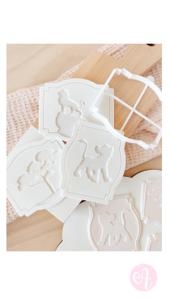 Set Trilogía Stamps + Cortante Rey Leon