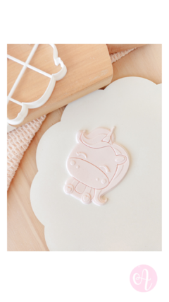Cortante + Stamp Unicornio Sentado - buy online