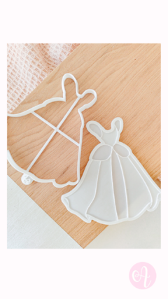Cortante + Stamp Vestido Cenicienta - comprar online