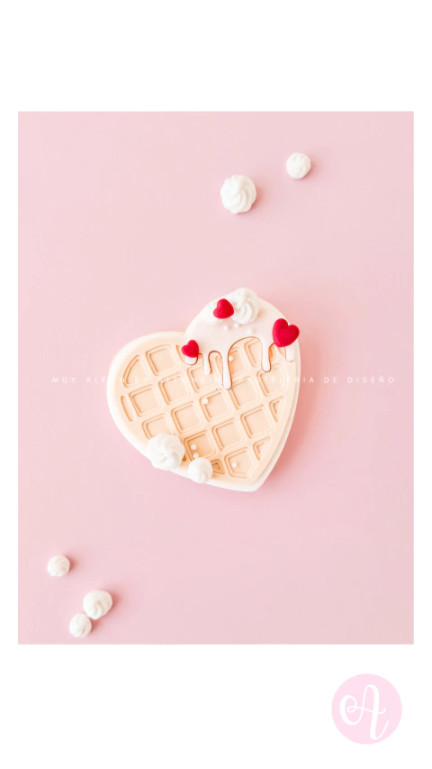Stamp + Cortante WAFFLE Muy Alfon - comprar online