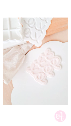 Stamp + Cortante XOXO - Muy Alfon by Alfonsina