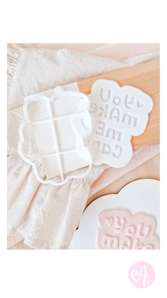 Stamp + Cortante You Make Me Capy - comprar online