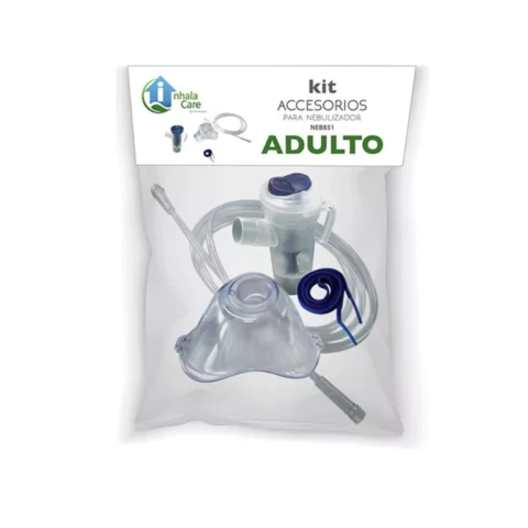 SET MICRONEBULIZADOR CON MASCARILLA ADULTO INHALACARE