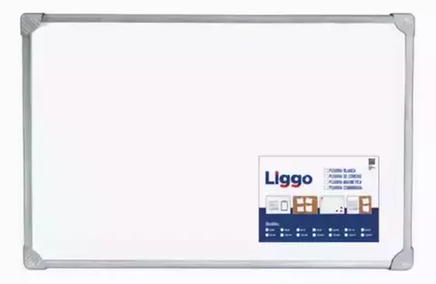 Pizarra magnetica Liggo para marcadores 60x80 cm - comprar online