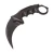 Faca Tática Karambit CS2 + Bainha Preta com Cordão