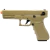 Pistola de Airsoft Cyma CM030 Glock G18C 6mm Tan | Falcon Armas
