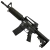 Rifle de Pressão CO2 M4-05 Full Metal 4.5mm