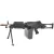 Rifle de Airsoft A&k Mod. Mk46 Minimi Full Metal - Bi-volt