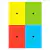 Alvo de Papel 4 Cores Super Alvos 48x66 4CPF